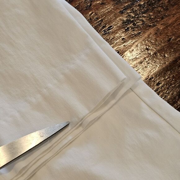 Women's Size 6 white slim ankle pants slacks cigarette pants Mid Rise - Picture 2 of 10